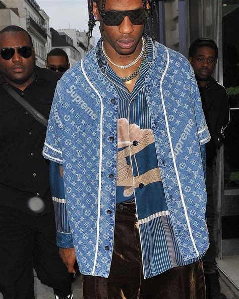 supreme x louis vuitton trevis scott|travis scott louis vuitton.